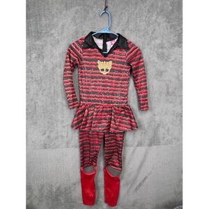 Monster‎ High Power Ghouls Girls Red Toralei Cat Halloween Costume Size M Rubies